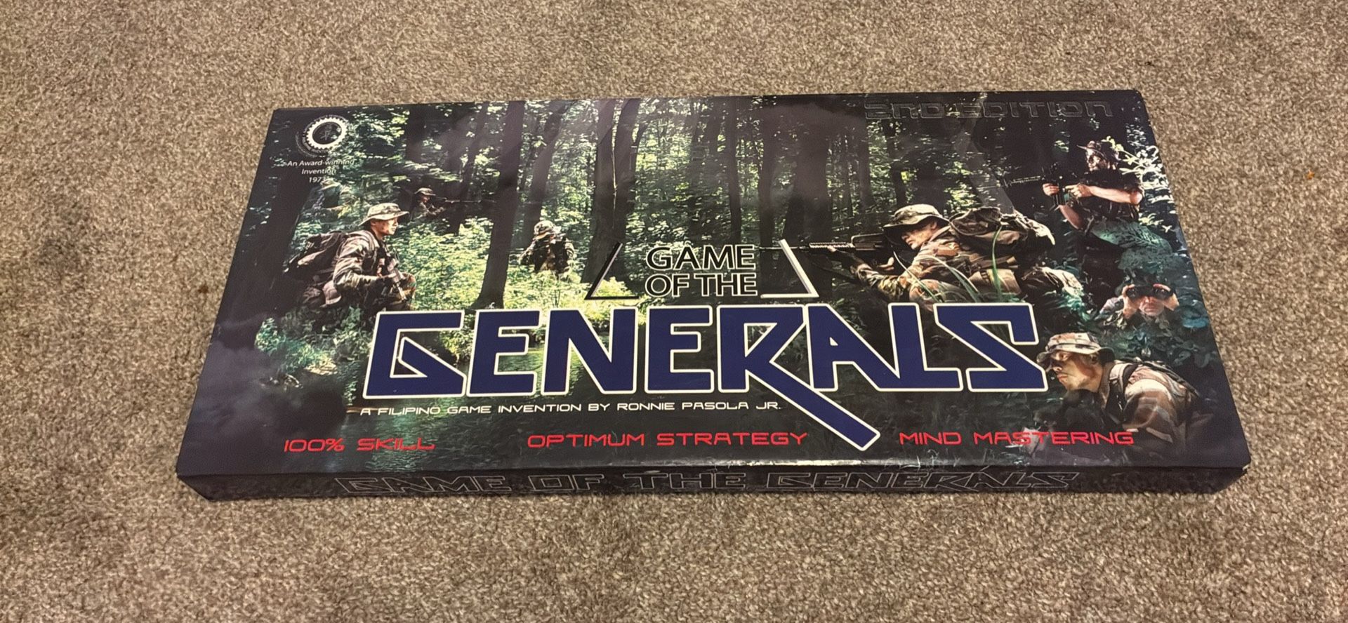 Generals Board Game Vtg Rare Strategy War