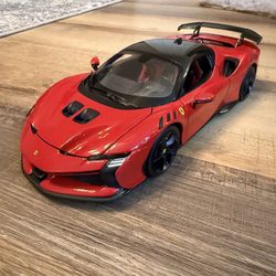 New Bburago 1:18 Scale Ferrari SF90 XX Stradale Sport Diecast Alloy Car