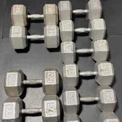 HEX DUMBBELLS 