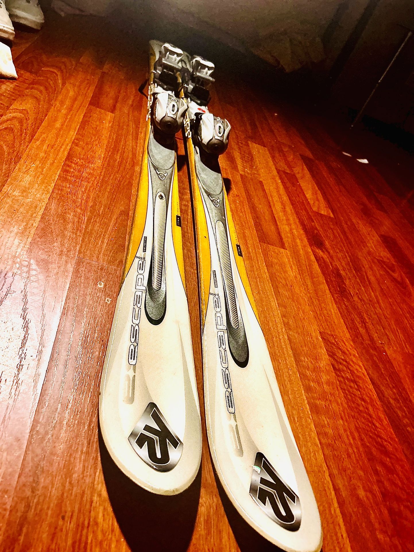 size 170mm  RT1 Deutsch  K2 Skis + Salomon boots 