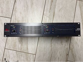 DBX 1215 equalizer