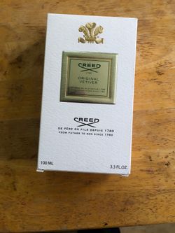 Creed Original Vetiver by Creed, 3.3 oz / 100ml Millesime EDP Open Box Authentic