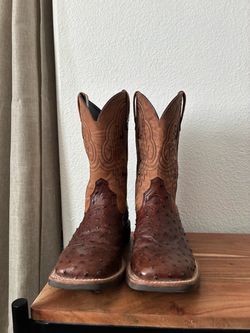 Ariat Full Quill Ostrich Boots
