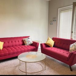 Sofa And Loveset