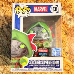 Funko POP! Marvel Sorcerer Supreme Doom #1631 New York Shared Exclusive