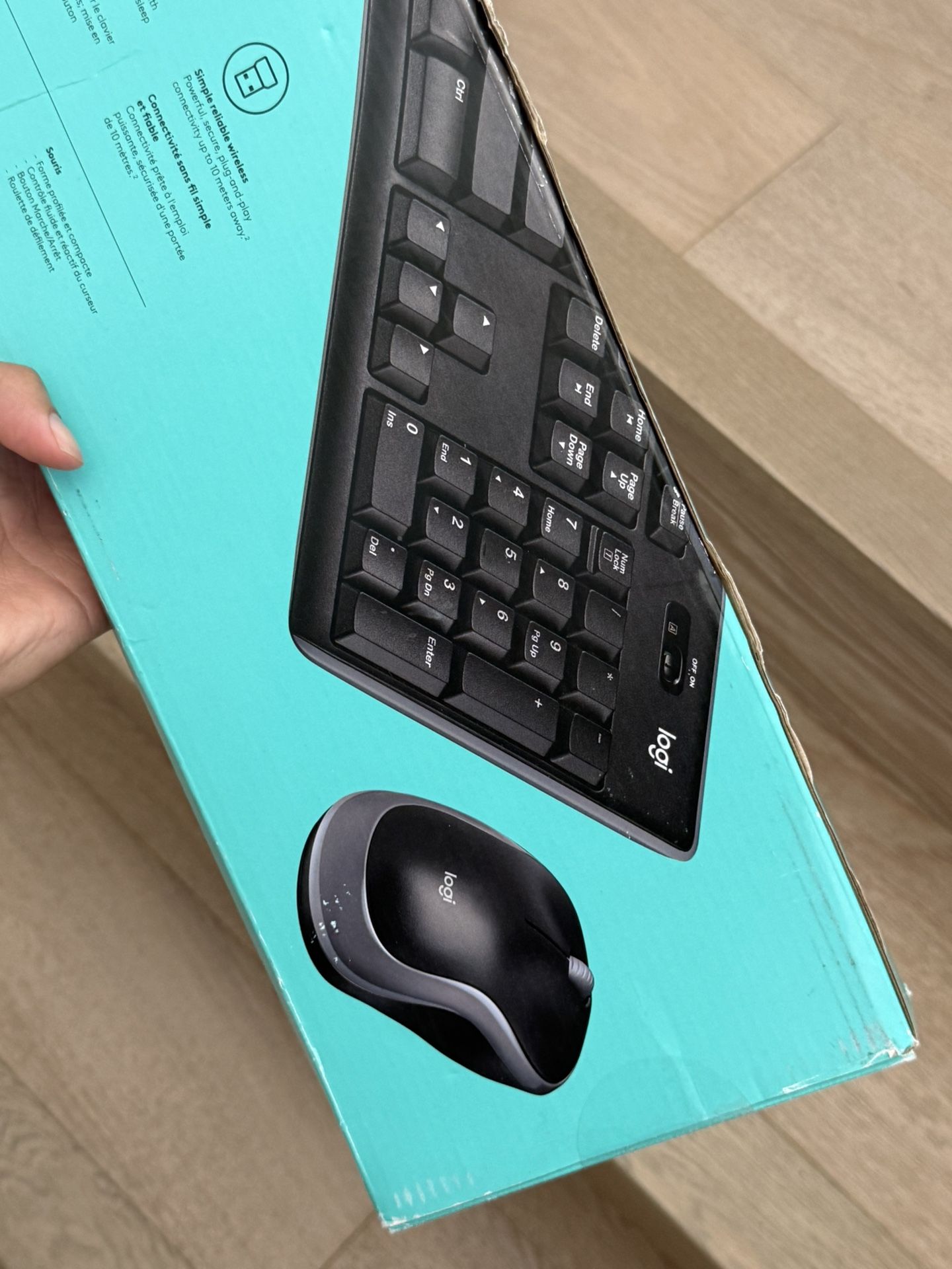 Logitech Brand New Keyboard And Mouse