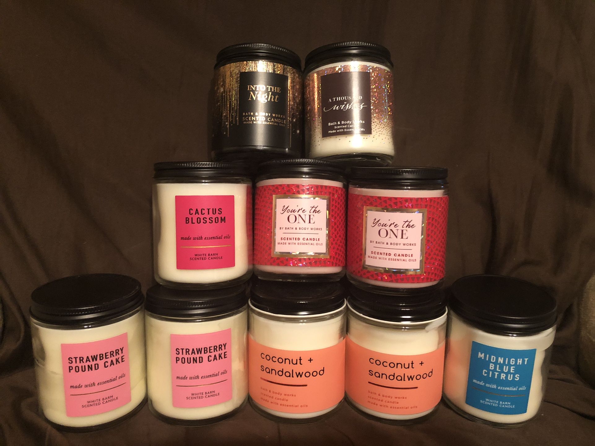 Brand New Bath & Body Works Candles