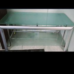 Glass TV Stand