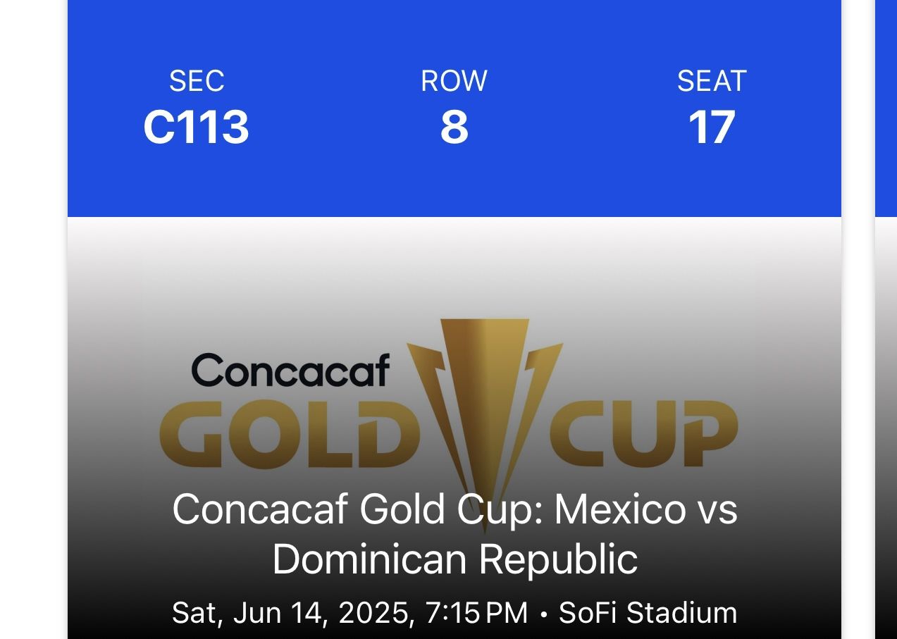 Mexico Game Tickets