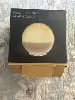 wake-up light alarm clock