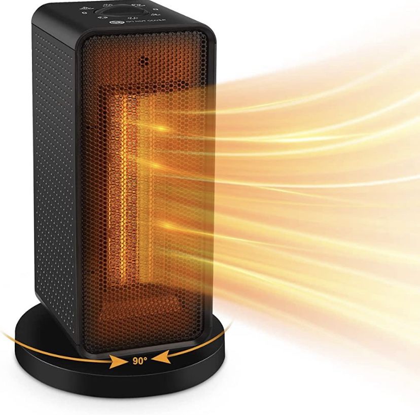 1200 W Fan Heater with Ceramic Heating Technology, Electric Heaters with  Fan and Two Power Levels, F for Sale in Temple City, CA - OfferUp