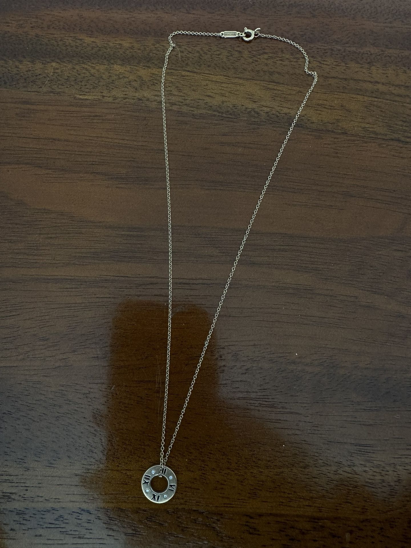 Tiffany&Co. Atlas/Diamond Pendant