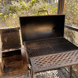 Outdoor Grill And Smoker