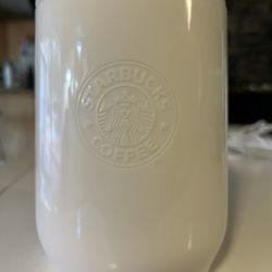Starbucks 1 lb Bone China Coffee Canister