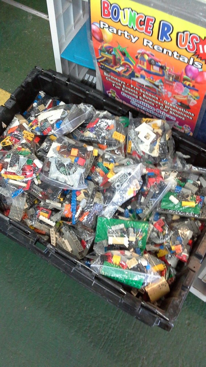 LEGO BAGS LOCATED IN THE 192 FLEA MARKET