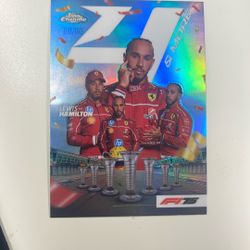 Lewis Hamilton ERROR 00/00 Limited Edition Topps F1 Chrome 2025