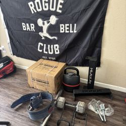 Weights Gym Equipment ONLY SELLING AS A BUNDLE DEAL AND NOT SEPARATING FOR NOW $120 Firm For All