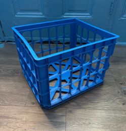 vintage Frem Corp plastic storage crate