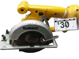Dewalt Dw936 Yellow Cordless Circular Saw