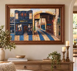 Viktor Shvaiko Signed Oil Painting – 30” x 41” – $75