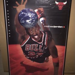 Michael Jordan Poster 1998 Chicago Bulls