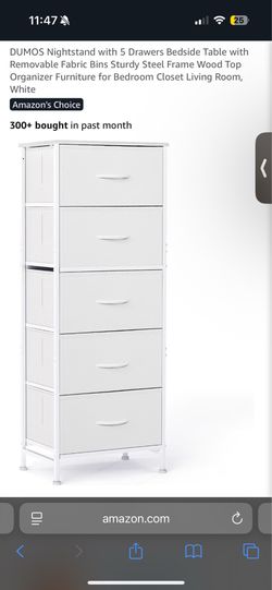 5 storage dresser
