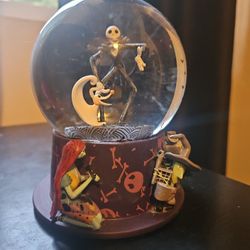 Nightmare Before Christmas Snow Globe $75