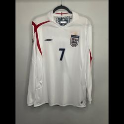 England - David Beckham 2006 World Cup Jersey