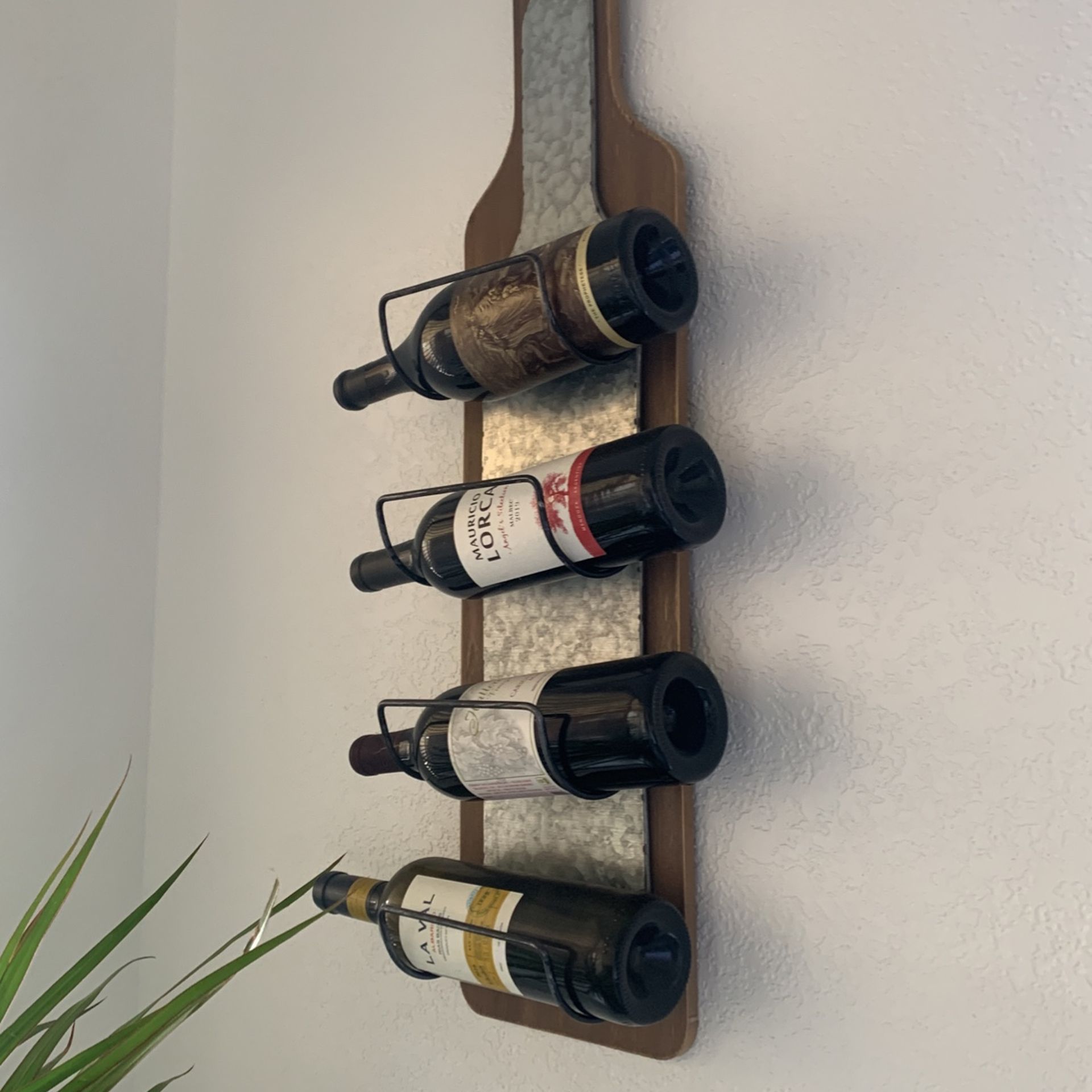 Wall Mount Wine Racks (2)