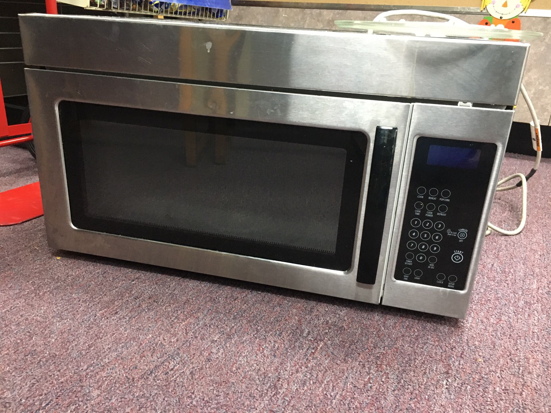 Free Over the range microwave