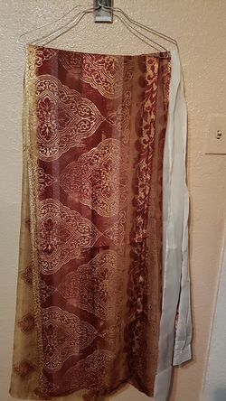 6 long curtains
