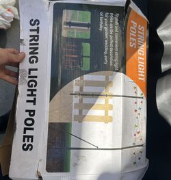 String Light Poles