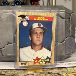 1987 Topps Card 609# Cal Ripken