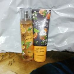 Bath and Body Works Margarita Cupcake Set!