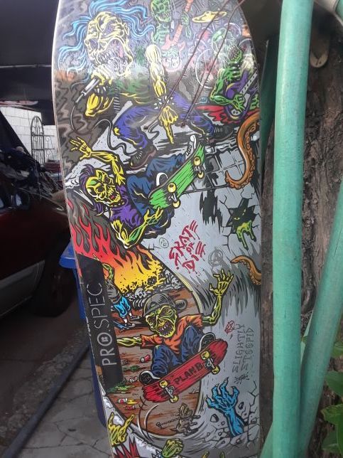 Slightly stoopid skateboard