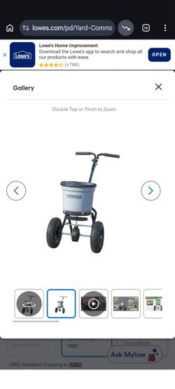 Yard commander  80 lbs. ATV SPREADER