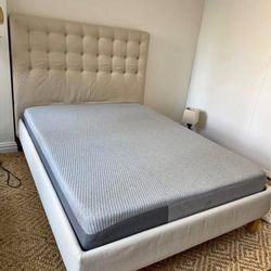 Queen Mattress & Bed Frame (GOES TO HIGHEST OFFER)