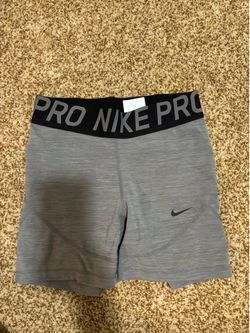 Grey Nike Pro Shorts