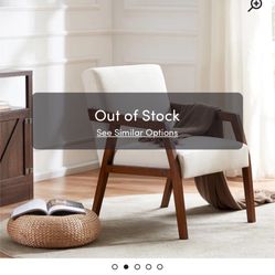 HIMO 25'' Wide Tufted Armchair