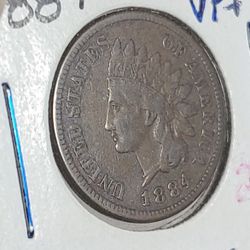 Great Indian Head Penny *1884*