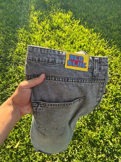 Neo Blue Gray Washed Denim Jeans