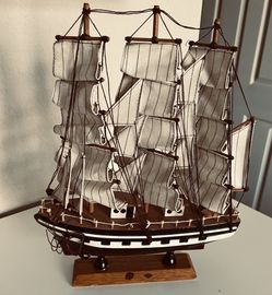 Vintage Belem Sailing Ship 