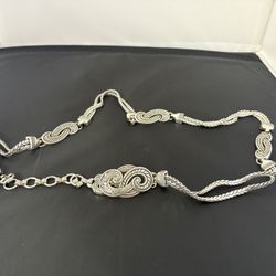  Brighton Silver Belt