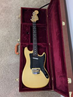 Vintage 1978 Fender Musicmaster with American Performer Mustang Neck!