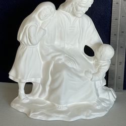 Jesus with the little children - Unpainted Greenware
