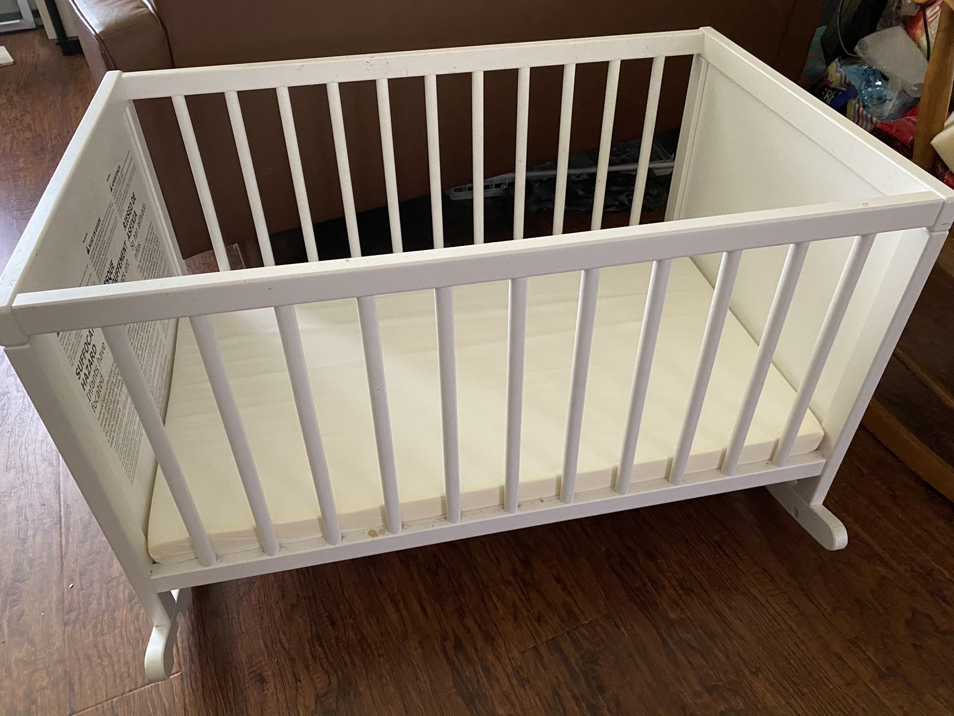 Ikea rocking crib cheap