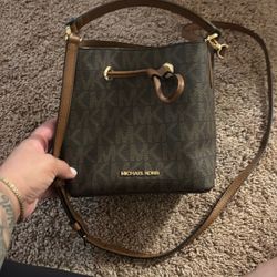 MK Bucket Bag Gently Used 