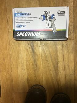Spectrum Premium HVLP Spray Gun with Side Fan Control 1.7mm - Brand New