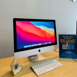 iMac 21” Desktop Apple Intel Core i5/8GB RAM/512GB⚡️Microsoft Office Word Excel,Logic,Final Cut🖥️1 Yr Wrnty✅$0Down Finance Available