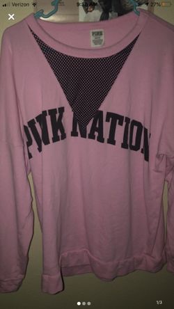 PINK long sleeve shirt